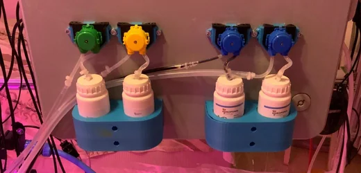 Figure 10 — pH solutions, A&B nutrient and dosing pumps