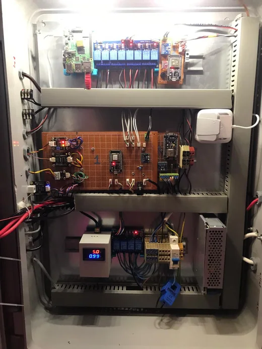 Figure 18 — Control panel — interior