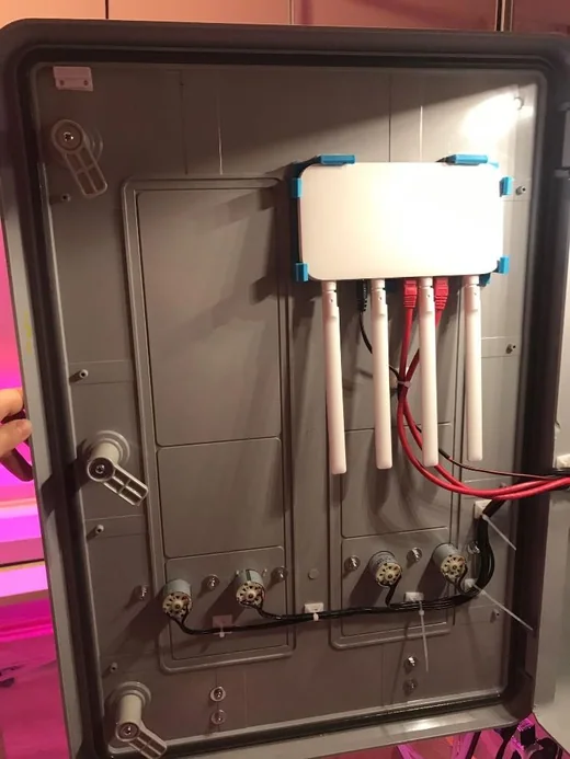 Figure 19 — Control panel — inner cover