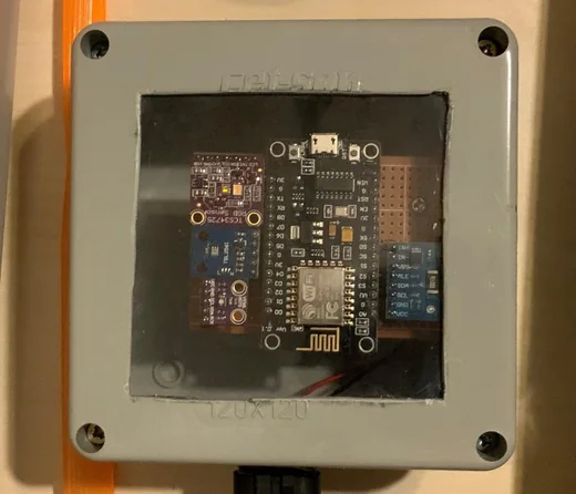 Figure 21 — Light measurement hardware